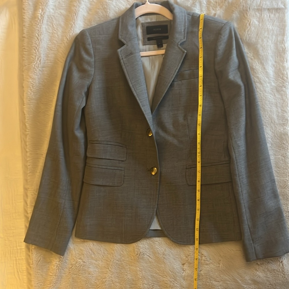 J. Crew schoolboy Gray Blazer - Picture 2 of 11